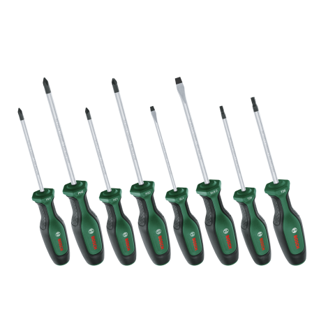 Set de tournevis haute performance - 8 pièces - BOSCH - 1600A02BX8