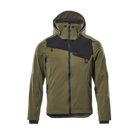 Veste professionnelle d'extérieur MASCOT Advanced - Imperméable - 17001-411-XXXL-Vert foncé