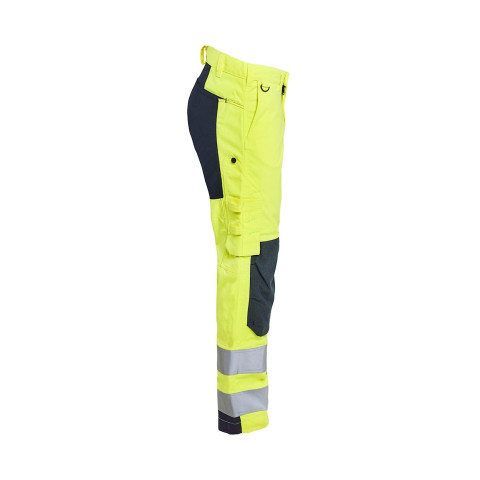 Pantalon multinormes inhérent +stretch Jaune-Fluo/Marine 17881512 - Taille au choix