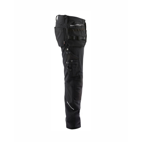 Pantalon artisan softshell Noir 18052513 - Taille au choix
