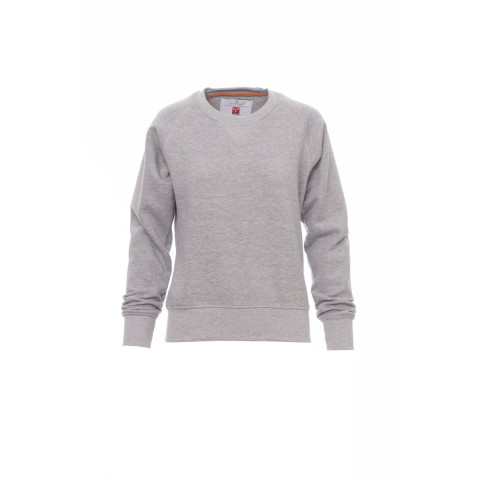 Sweat-shirts brushed fleece melange 300 g/m2 60%co 40%pl payper mistral+lady gris chiné - 000395p09313001l
