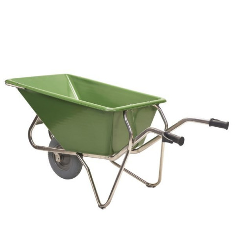 Brouette Noka 160 en aluminium roue anti-crevaison