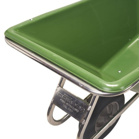 Brouette Noka 160 en alu avec roue pneumatique