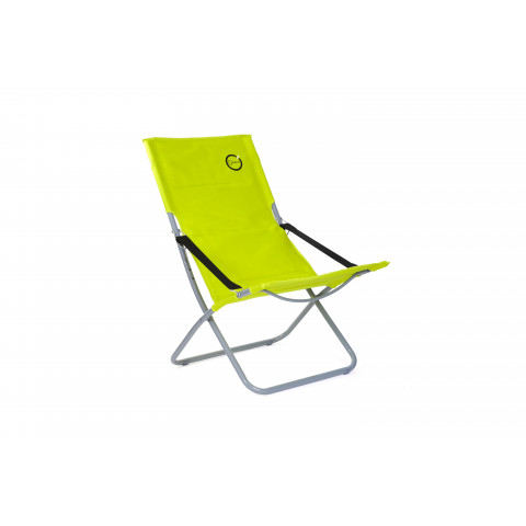 Fauteuil loggia 4 positions jaune - o'colors