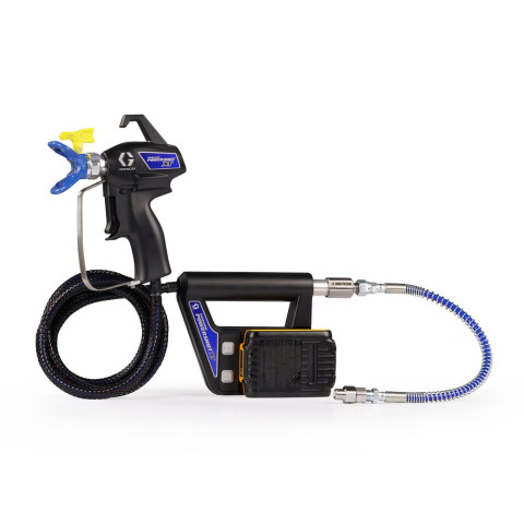 Pistolet AIRLESS CONTRACTOR POWERSHOT Standard CEE - GRACO - avec 2 batteries 18V - chargeur - 18H304