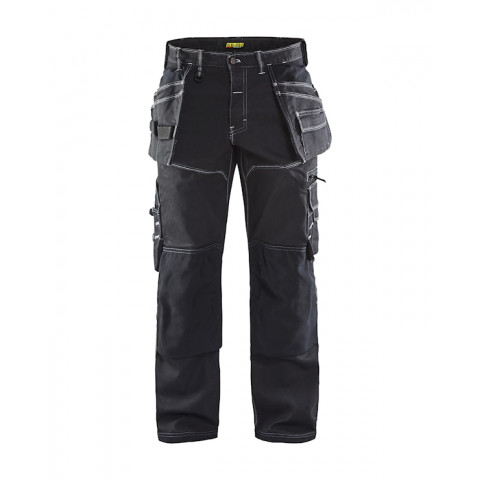 Pantalon de travail artisan blakalder x1900 stretch genoux préformés - Taille au choix
