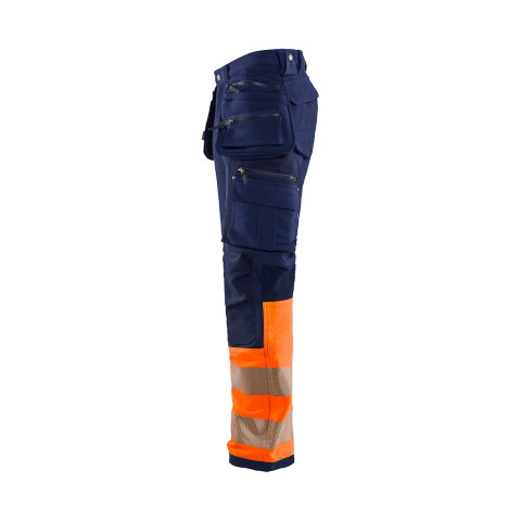 Pantalon artisan haute-visibilité stretch 4D 19931642 - Couleur et taille au choix