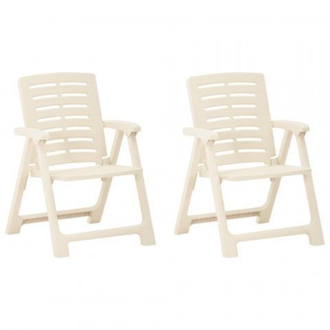 Chaises de jardin plastique - Couleur et nombre de chaises au choix