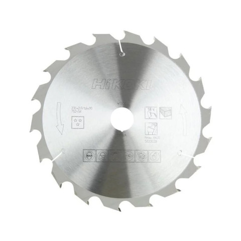 Lame de scie circulaire pour bois 190 x 20, 48 dents - HIKOKI - 752485