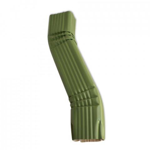 Dévoiement latéral gauche de 50 à 600 mm pour gouttière aluminium corniche 60 x 80 mm coloris au choix