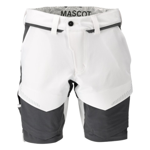 Short de travail MASCOT Customized - 22149-605-Blanc gris-50