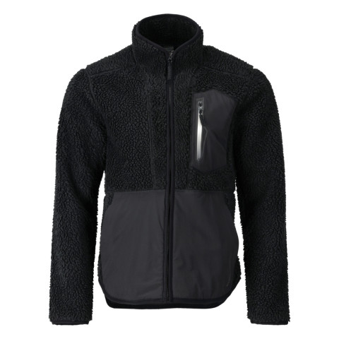 Veste de travail fourrure zippé MASCOT Customized - 22303-682-Noir-XXL