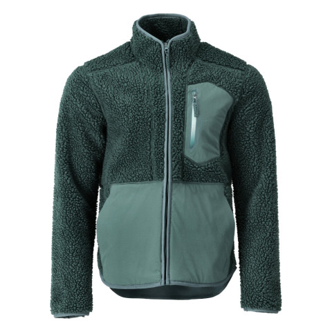 Veste de travail fourrure zippé MASCOT Customized - 22303-682-Vert-M