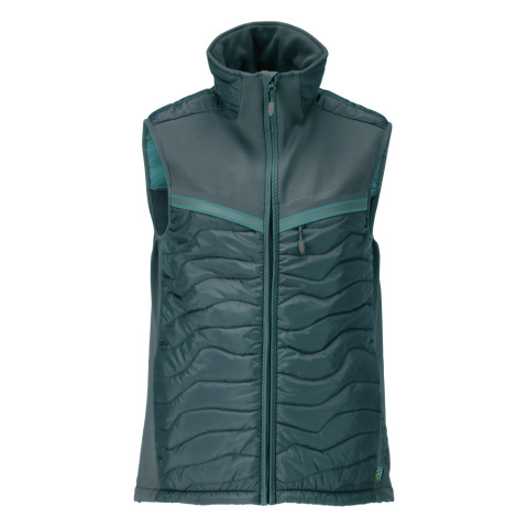 Gilet de travail thermique MASCOT Customized - 22365-318-06 M-Vert-XXXL