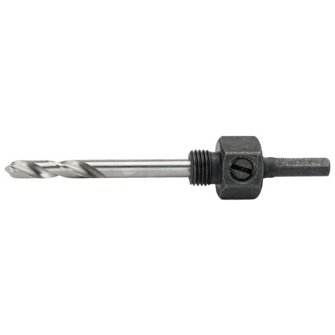 Arbre support diam 6.4 mm avec mandrin hexagonal pour petites scies trépans 14 à 30 mm 3834-arbr-630 bahco