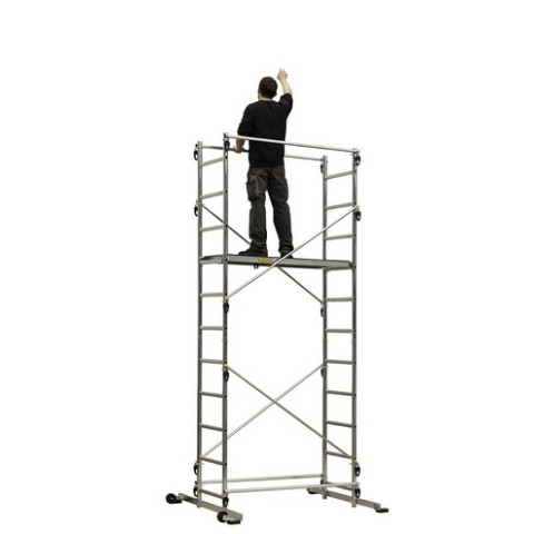 Echafaudage aluminium 4.55 m, cent237703