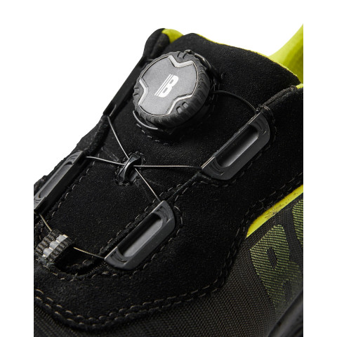 Chaussures de sécurité basses STORM S7S imperméables Noir/Jaune fluo 24770000 - Pointure au choix