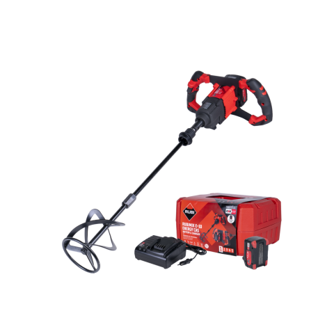 Malaxeur sans fil RUBIMIX E-10 Energy CAS - Ø 120 mm - Avec Batterie 18V + Chargeur + Coffret - RUBI - 26570