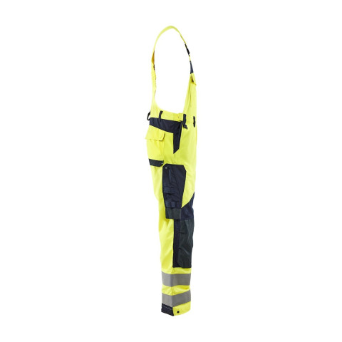 Salopette multinormes inhérent Jaune-Fluo/Marine 28891512 - Taille au choix