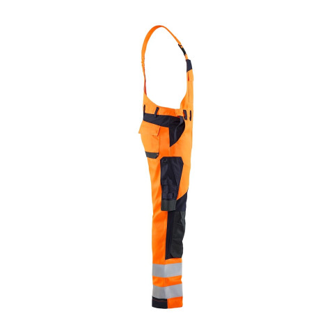 Salopette multinormes inhérent Orange-Fluo/Marine 28891513 - Taille au choix