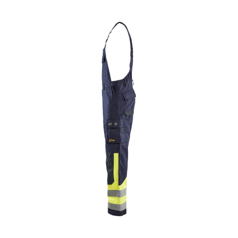 Cotte à bretelles multinormes inhérent APC 2 Marine/Jaune-Fluo 28901512 - Taille au choix