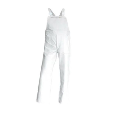 Cotte à bretelles LMA BROSSE blanc T.XXS - 300344 T.0