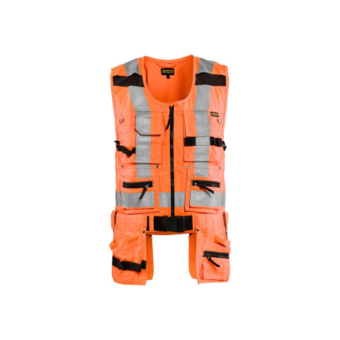 Gilet porte-outils haute-visibilité avec poches flottantes 30321804 - Couleur et taille au choix