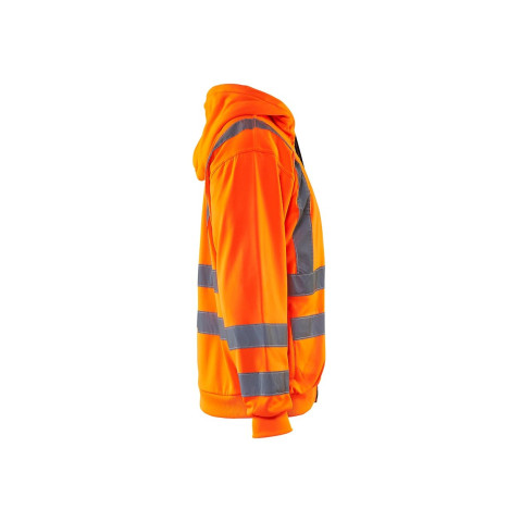 Sweat zippé à capuche haute-visibilité 33461974 - Couleur et taille au choix