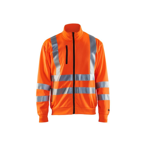 Sweat zippé haute-visibilité 33581974 - Couleur et taille au choix