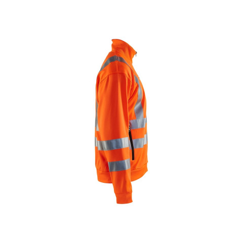Sweat zippé haute-visibilité 33581974 - Couleur et taille au choix
