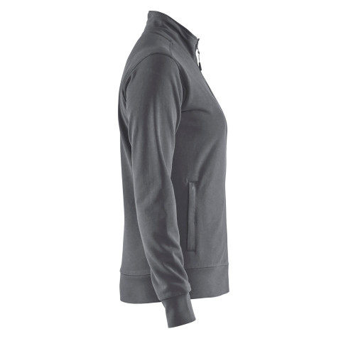 Sweat-shirt zippé coton femme 3372115 - Couleur et taille au choix