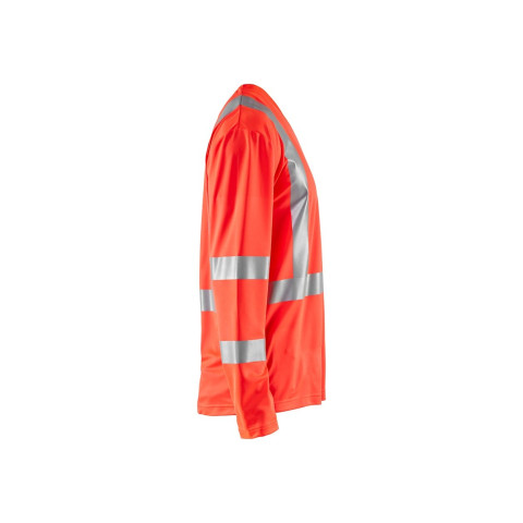 T-shirt à manches longues col V haute-visibilité anti-UV 33831011 - Couleur et taille au choix