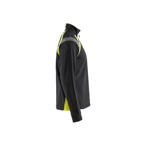 Sweat col camionneur avec détails fluo 34321158 - Couleur et taille au choix
