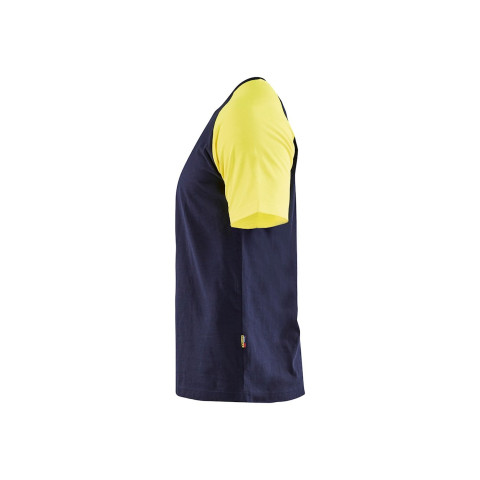 T-shirt visible bicolore 35151030 - Couleur et taille au choix