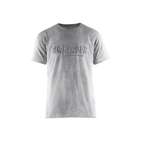 T-shirt imprimé 3D Gris-Chiné 35311043 - Taille au choix