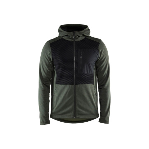 Sweat zippé à capuche 35402533 - Couleur et taille au choix