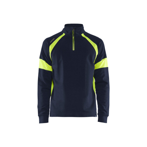 Sweat col camionneur visible 35501158 - Couleur et taille au choix