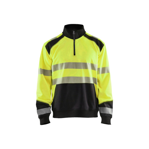 Sweat col camionneur haute-visibilité 35562528 - Couleur et taille au choix