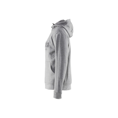 Sweat à capuche imprimé 3D femme Gris-Chiné 35601157 - Taille au choix