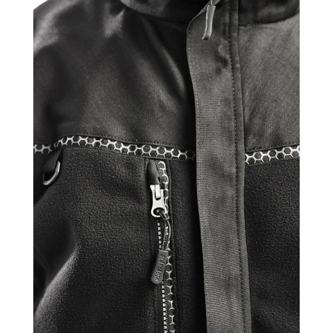 Gilet polaire coupe-vent sans manches Noir 38552524 - Taille au choix