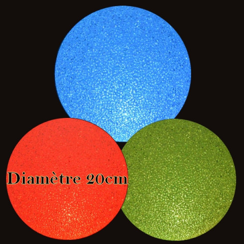Veilleuse cristal leds 20cm