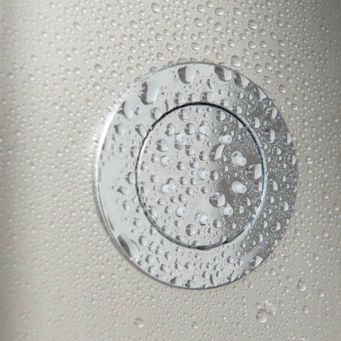 Panneau de douche sansibar couleur d'acier inoxydable
