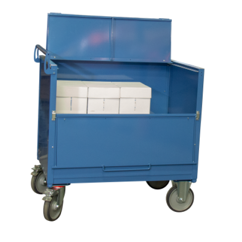 Chariot conteneur 1200 x 800 mm 500 kg - FIMM - 800006474