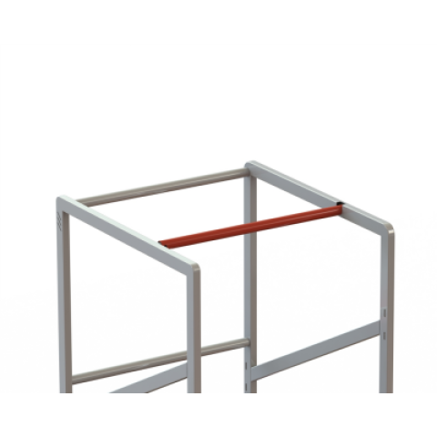 Escabeau roulant étroit charge 150 kg 5 marches ht plateforme 1260 mm