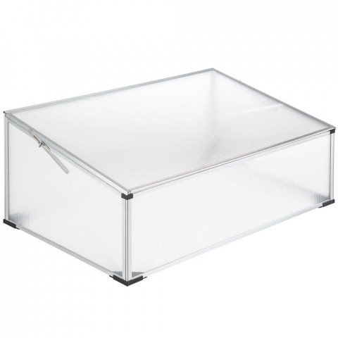 Mini serre de jardin aluminium polycarbonate 102 x 61 