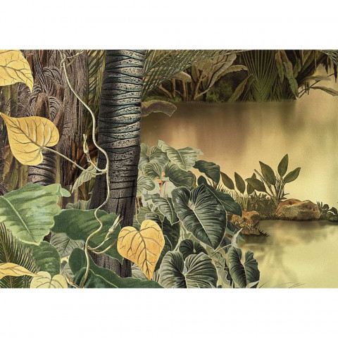 Papier peint photo lac tropical 400x270 cm