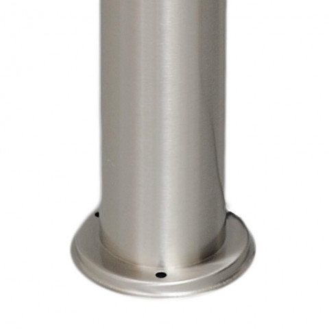 Lampe de jardin tube en métal