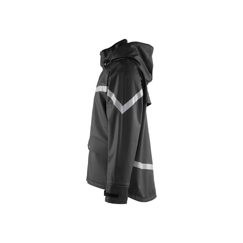 Veste de pluie niveau 2 Noir 43052003 - Taille au choix