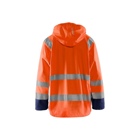 Veste de pluie niveau 1 haute-visibilité 43232000 - Couleur et taille au choix