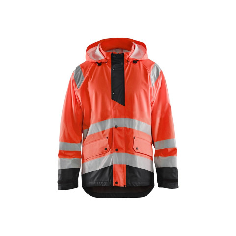 Veste de pluie niveau 1 haute-visibilité 43232000 - Couleur et taille au choix